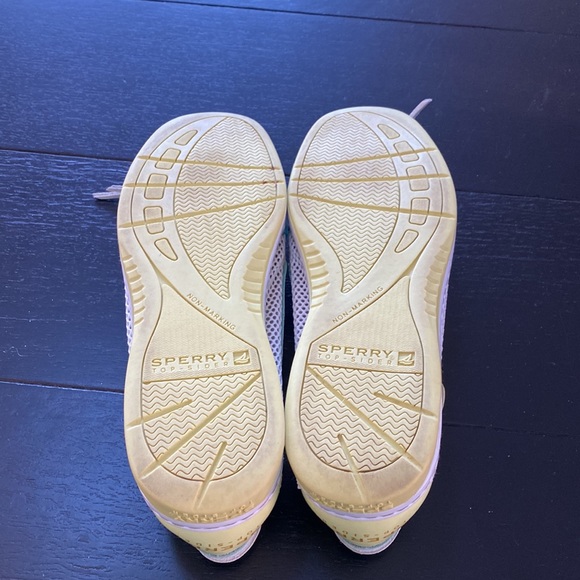 Sperry Top-Sider Shoes. Womens 8. Blue/Green/Yellow - Picture 11 of 11